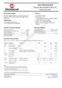 MX573BNR156M250-TR Datasheet Cover