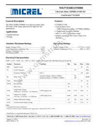 MX573EBB125M000 Datasheet Cover