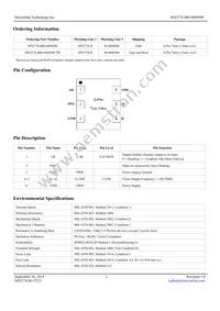 MX573LBB148M500-TR Datasheet Page 2