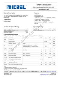 MX573NBD622M080 Datasheet Cover