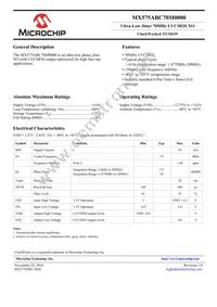 MX575ABC70M0000-TR Datasheet Cover