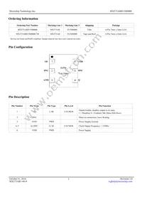 MX575ABH15M0000-TR Datasheet Page 2