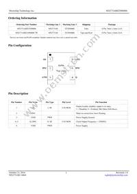 MX575ABH250M000-TR Datasheet Page 2