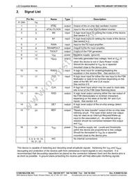 MX604TN-REEL Datasheet Page 4
