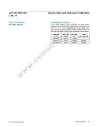 MX674AKEPI+ Datasheet Page 17