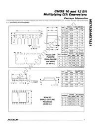 MX7521TD Datasheet Page 7