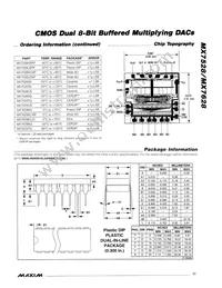 MX7528SD Datasheet Page 11