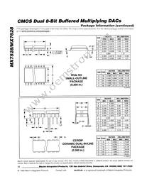 MX7528SD Datasheet Page 12