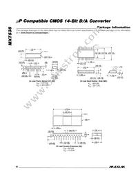 MX7538KCWG+T Datasheet Page 10