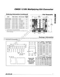 MX7541ATD Datasheet Page 7