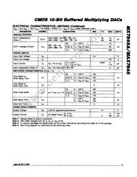 MX7545ACWP+T Datasheet Page 3