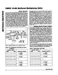 MX7545ACWP+T Datasheet Page 8