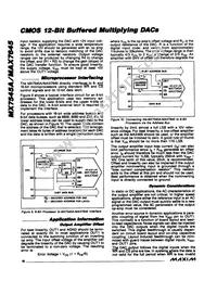 MX7545ACWP+T Datasheet Page 10