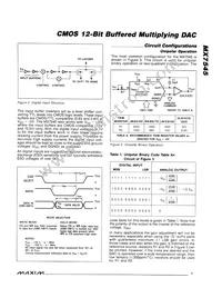 MX7545KEWP+T Datasheet Page 7