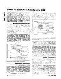MX7545KEWP+T Datasheet Page 10