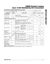 MX7547KEWG+T Datasheet Page 3