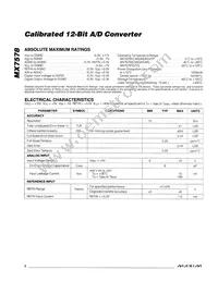 MX7578KCWG+ Datasheet Page 2