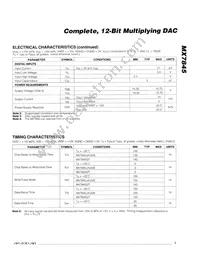 MX7845JR+ Datasheet Page 3