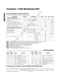 MX7845JR+ Datasheet Page 4