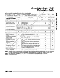 MX7847KR+T Datasheet Page 3