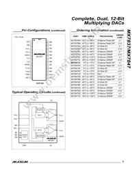 MX7847KR+T Datasheet Page 9