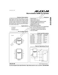 MXD1210C/D Datasheet Cover