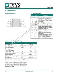 MXHV9910BE Datasheet Page 3
