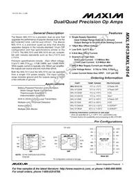 MXL1013DS8+T Datasheet Page 2