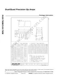 MXL1013DS8+T Datasheet Page 9
