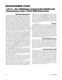 MXL1535EEWI Datasheet Page 16