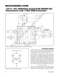 MXL1535EEWI Datasheet Page 20