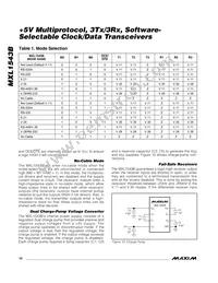 MXL1543BCAI+T Datasheet Page 10