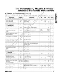 MXL1543CAI+T Datasheet Page 3