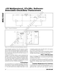 MXL1543CAI+T Datasheet Page 14