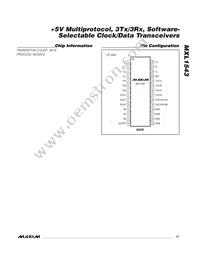 MXL1543CAI+T Datasheet Page 17