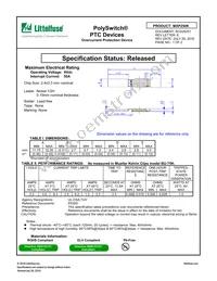 MXP250K Datasheet Cover