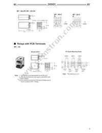 MY3F AC110/120 Datasheet Page 9