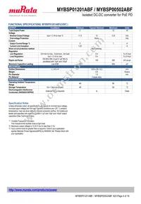 MYBSP01201ABF Datasheet Page 4