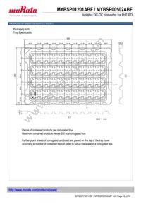 MYBSP01201ABF Datasheet Page 12