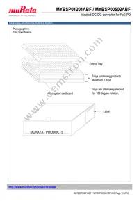 MYBSP01201ABF Datasheet Page 13