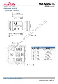 MYLSM00502ERPL Datasheet Page 8