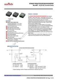 MYMGK00504ERSR Datasheet Cover