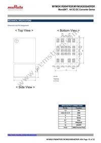 MYMGK00504ERSR Datasheet Page 15