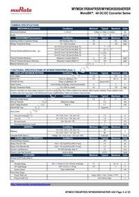 MYMGK1R804FRSR Datasheet Page 3