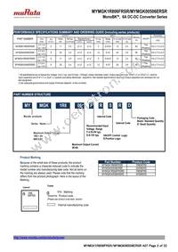 MYMGK1R806FRSR Datasheet Page 2