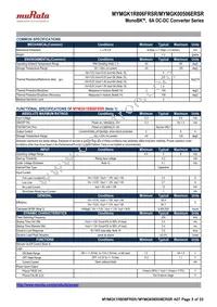 MYMGK1R806FRSR Datasheet Page 3