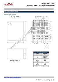 MYMGK1R812FRSR Datasheet Page 15