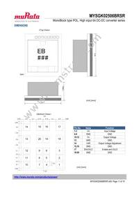 MYSGK02506BRSR Datasheet Page 11