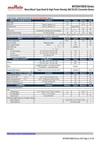 MYSGK1R830ERSR Datasheet Page 3