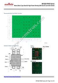 MYSGK1R830ERSR Datasheet Page 16